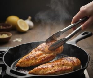 Lemon Garlic Chicken Longhorn Recipe Step 3