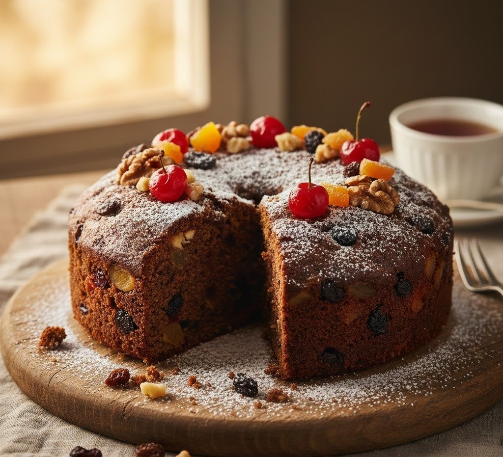Boiled Fruit Cake Recipe