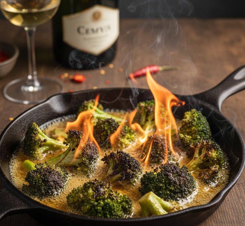 Fiery Broccoli Cava Recipe