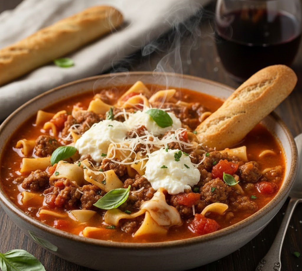 Lasagna Soup Recipe