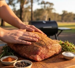 Australian Brisket With Native Herbs Recipe