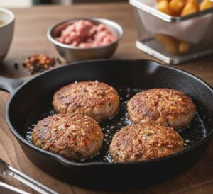 Saltbush Scrambled Egg & Cheese Breakfast Burger Recipe