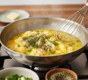 Saltbush Scrambled Egg & Cheese Breakfast Burger Recipe