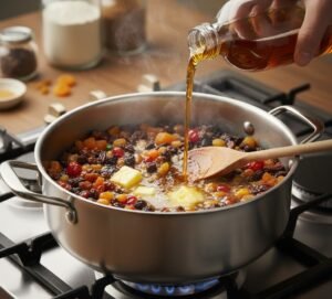 Victorian Boiled Fruit Cake Recipe