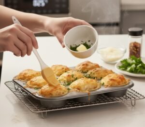 Easy Chicken Alfredo Puffs Recipe