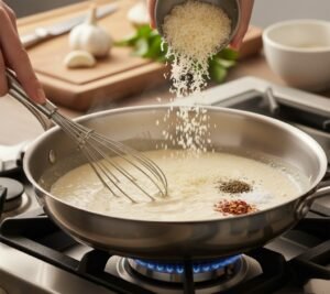 Easy Chicken Alfredo Puffs Recipe