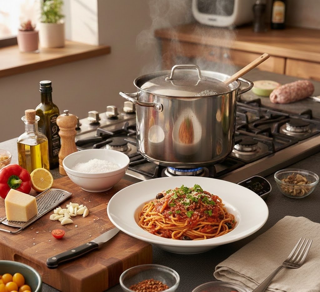 Spaghetti Puttanesca Recipe