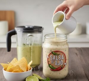 Salsa De Ajo Recipe